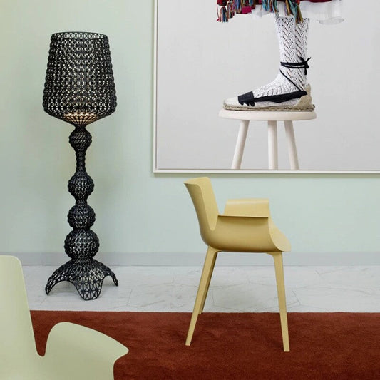 Piuma Armlehnstuhl Schwarz