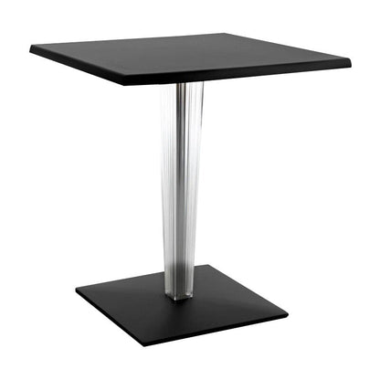 Top Top For Dr. Yes Gartentisch 60x60cm Gestell quadratisch Schwarz