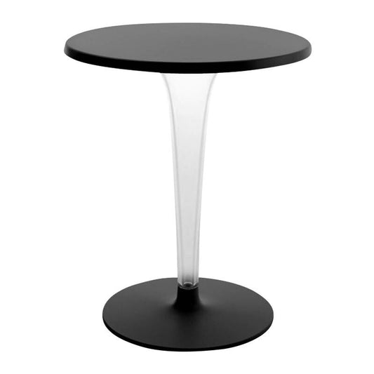 Top Top For Dr. Yes Gartentisch Ø60cm Gestell rund Schwarz