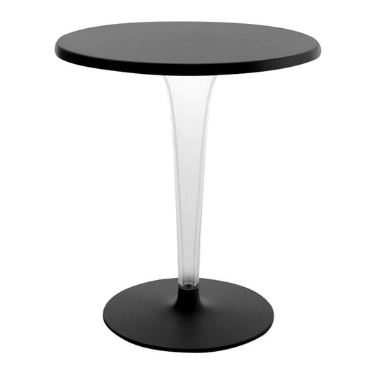Top Top For Dr. Yes Gartentisch Ø70cm Gestell rund Schwarz
