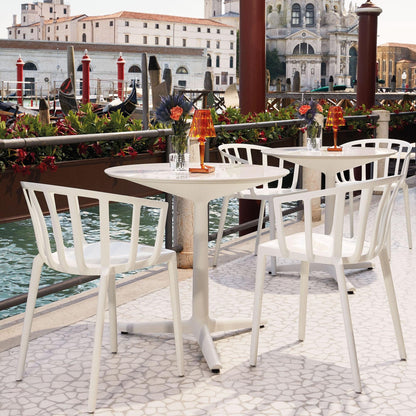 Venice Gartenarmlehnstuhl glänzend