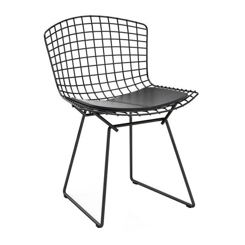 Bertoia Gartenstuhl Schwarz