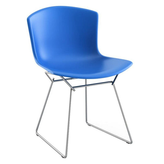Bertoia Plastic Stuhl Gestell verchromt Schwarz