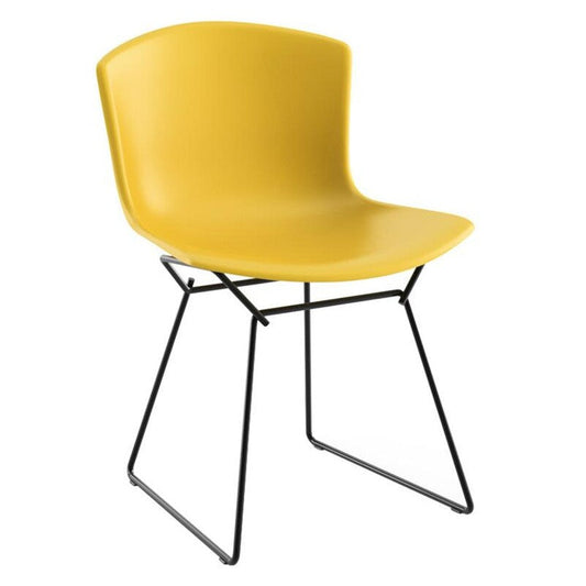 Bertoia Plastic Stuhl Gestell schwarz Schwarz