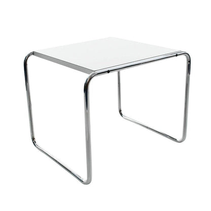 Laccio Couchtisch quadratisch Weiß