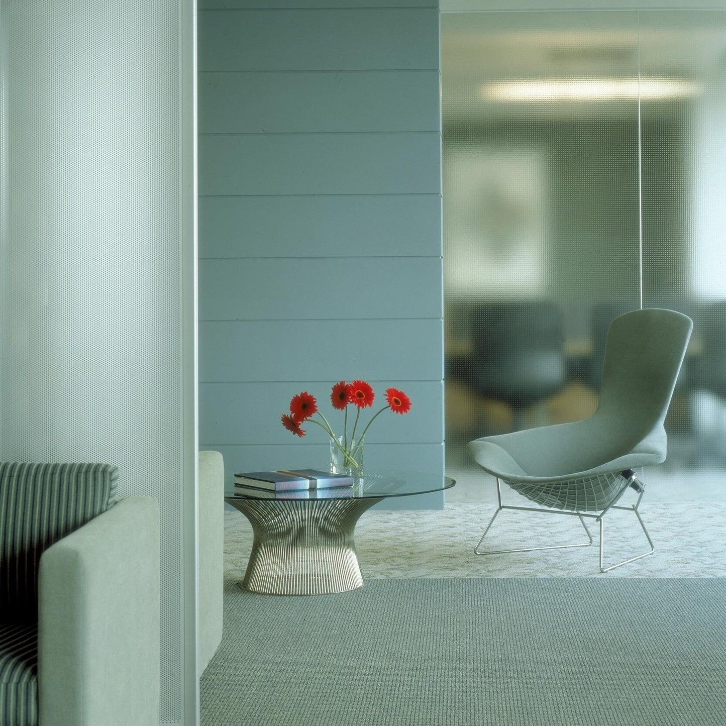 Platner Couchtisch Weiß