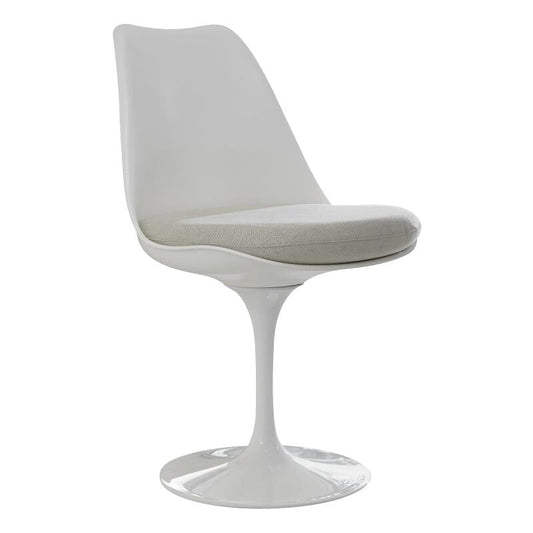Tulip Eero Saarinen Stuhl drehbar Weiß