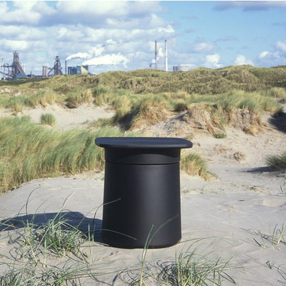 Degree Hocker/Beistelltisch Schwarz