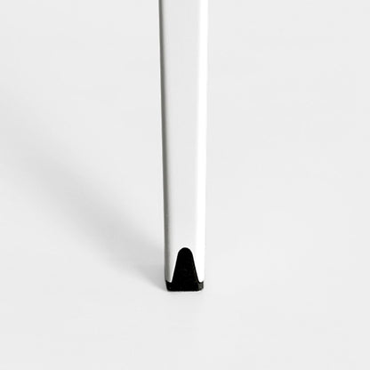 Elephant Armlehnstuhl Drehbar mit Kreuzfuß 4er Set Weiß