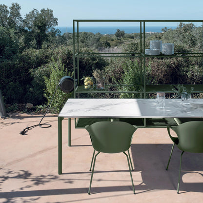 Elephant Garten-Armlehnstuhl Olivgrün