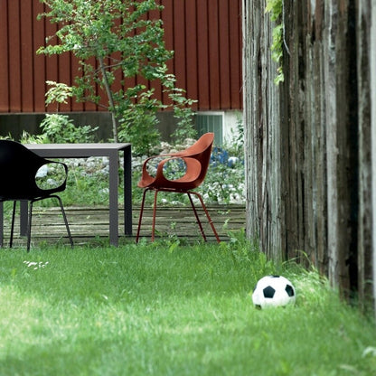 Elephant Garten-Armlehnstuhl Weiß