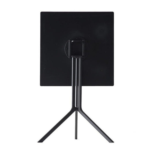Poule Bistro Tisch eckig 59x59cm Schwarz