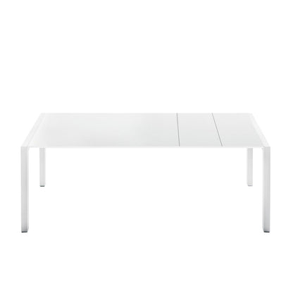 Sushi Pure White Tisch ausziehbar Weiß