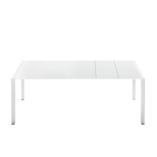 Sushi Pure White Tisch ausziehbar Weiß