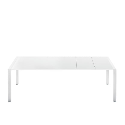 Sushi Pure White Tisch ausziehbar Weiß