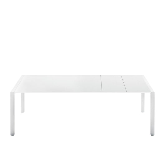 Sushi Pure White Tisch ausziehbar Weiß