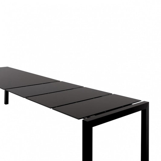 Sushi Tisch Ausziehbar Schwarz