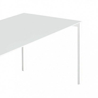 Thin-K Aluminium Tisch Ausziehbar Weiß