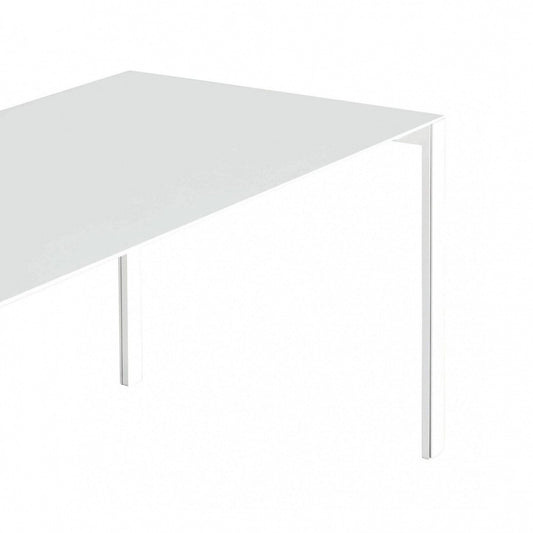 Thin-K Aluminium Tisch Ausziehbar Weiß
