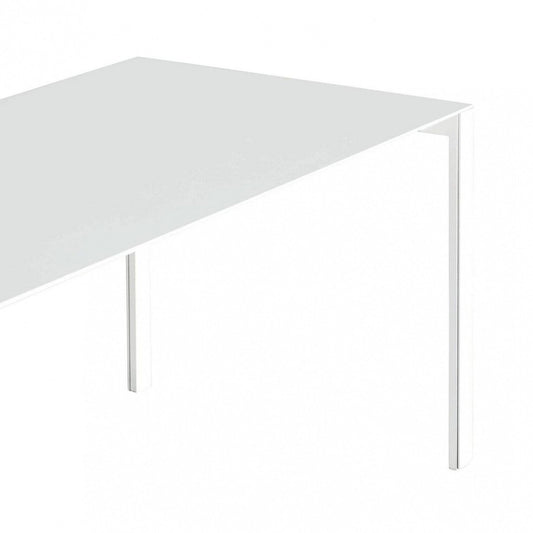 Thin-K Aluminium Tisch Ausziehbar Weiß