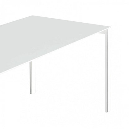 Thin-K Aluminium Tisch Ausziehbar Weiß