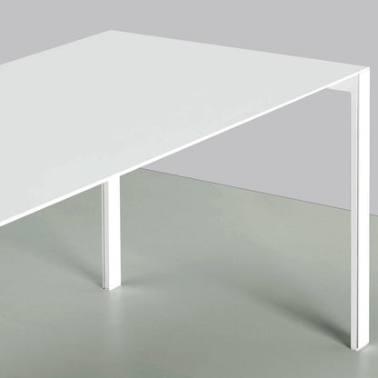 Thin-K Aluminium Tisch Weiß