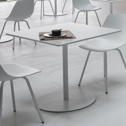 Brio Bistrotisch Gestell weiß H72cm Schwarz