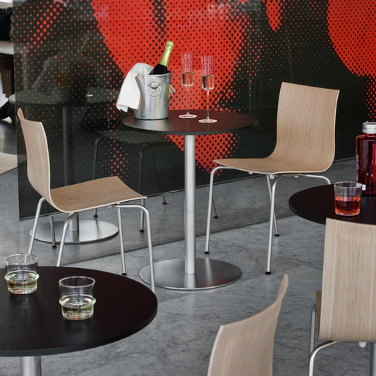 Brio Bistrotisch Rund H110cm Schwarz