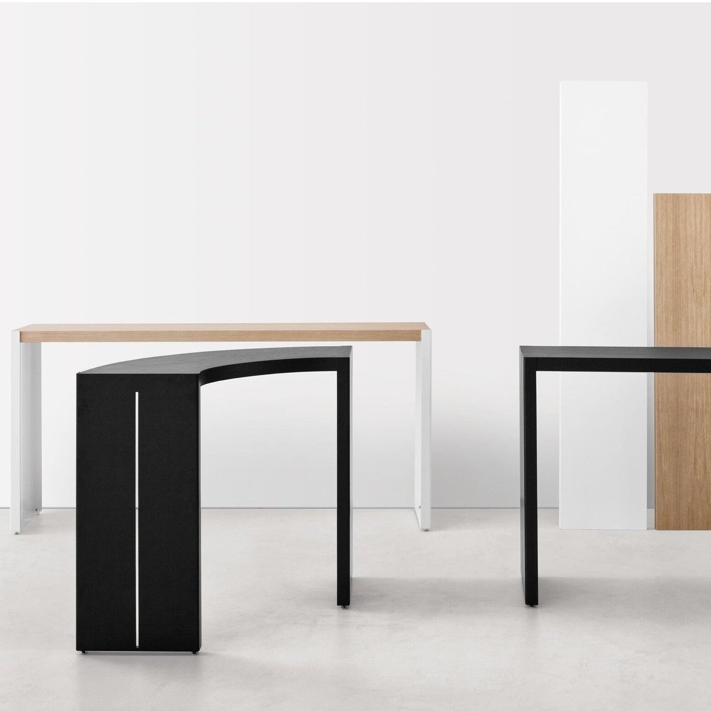 Panco Eckelement 106-108cm Schwarz