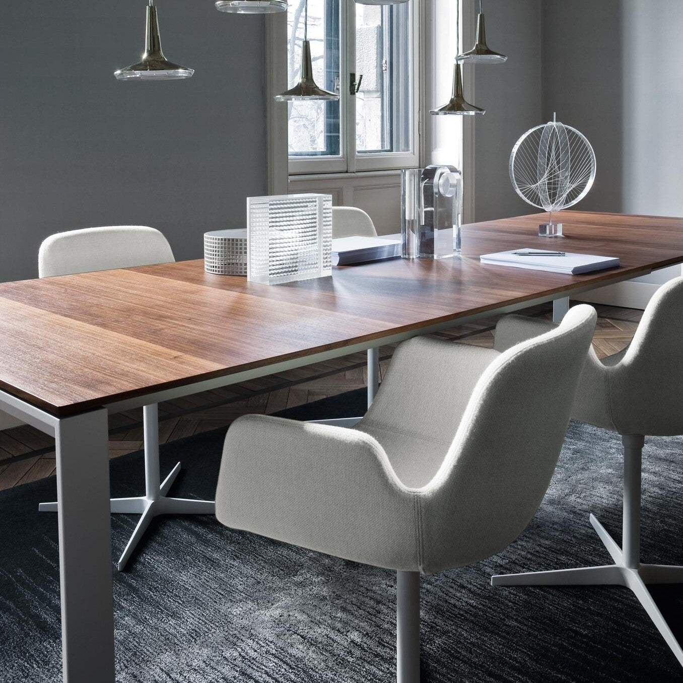 Pass S131 Drehstuhl mit Armlehnen