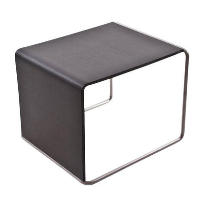Ueno T50 Beistelltisch/Hocker Sitzfläche Eiche Schwarz
