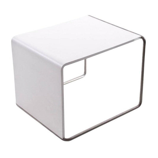 Ueno T50 Beistelltisch/Hocker Sitzfläche lackiert Weiß