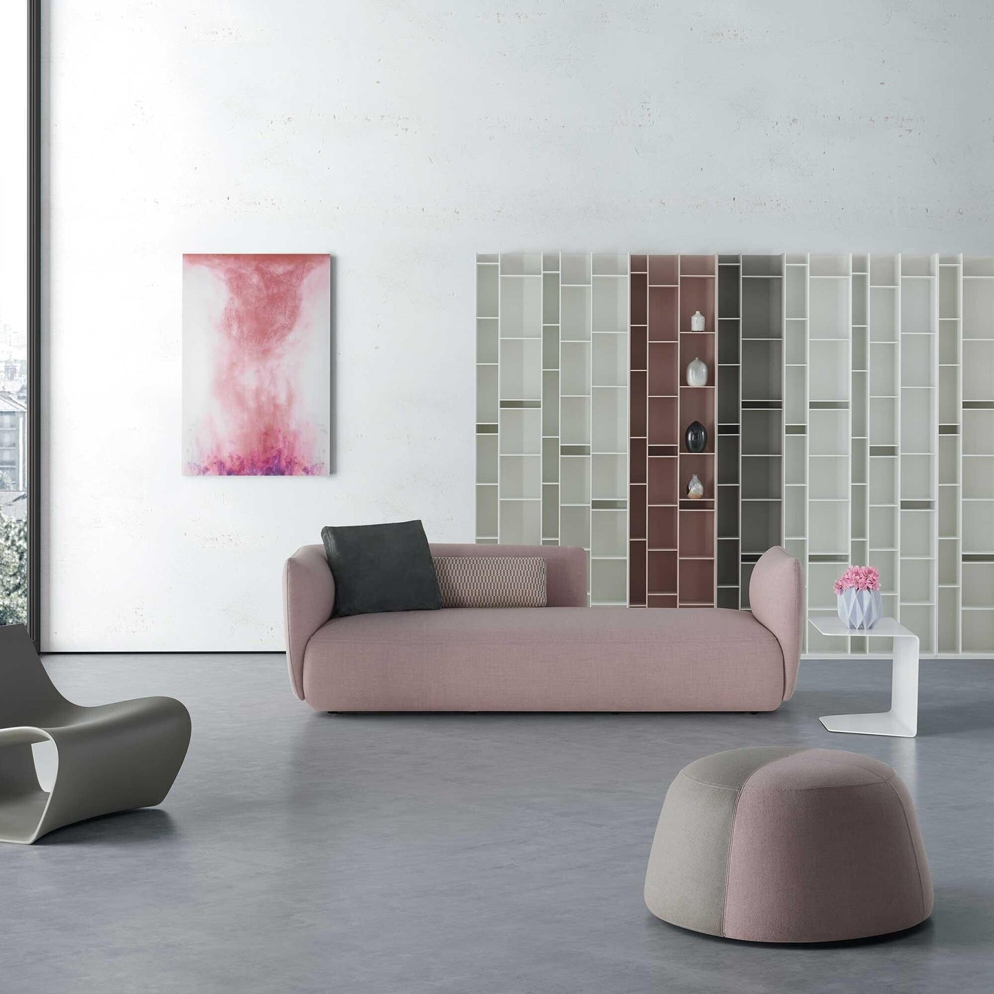 Cosy 1 Low Table Beistelltisch Weiß