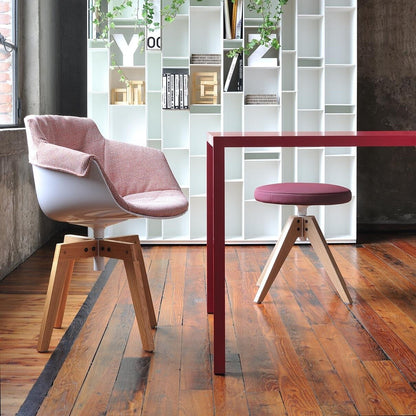 Flow Hocker gepolstert 48cm