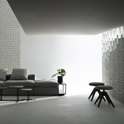 Flow Hocker gepolstert 48cm