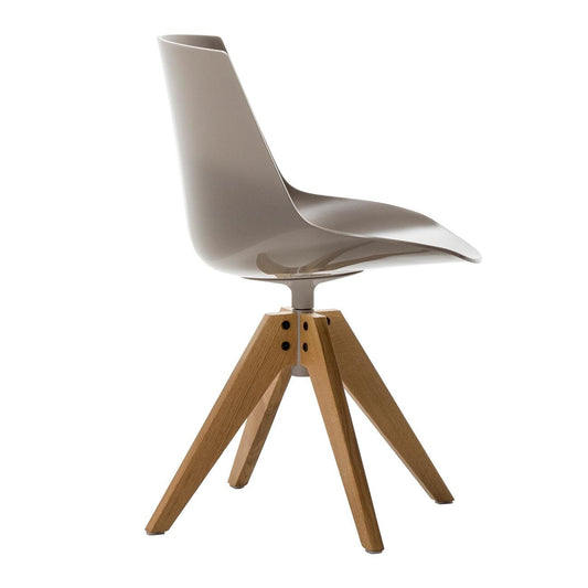 Flow Stuhl Füße VN in Eiche Natur