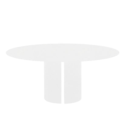 NVL Esstisch rund Ø180cm Weiß