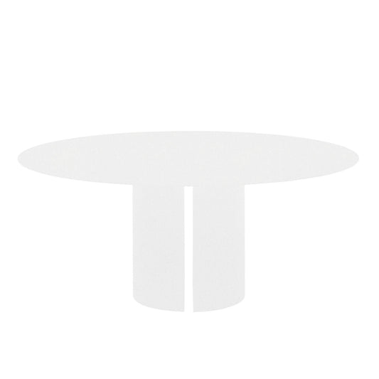 NVL Esstisch rund Ø180cm Weiß