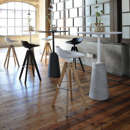 Rock Bartisch Ø80cm Natur