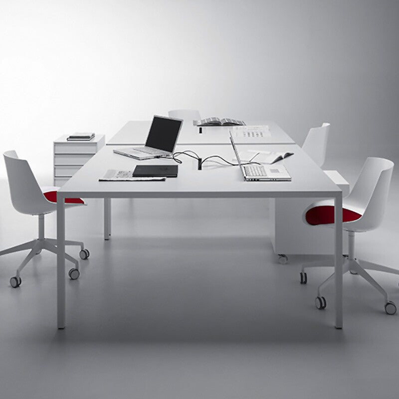 Tense Schreibtisch H 73cm Weiß
