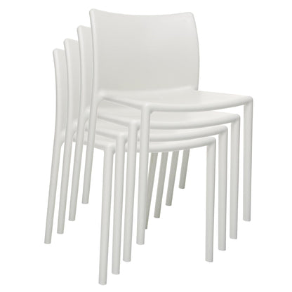 Air Chair Stuhl 4er Set Schwarz