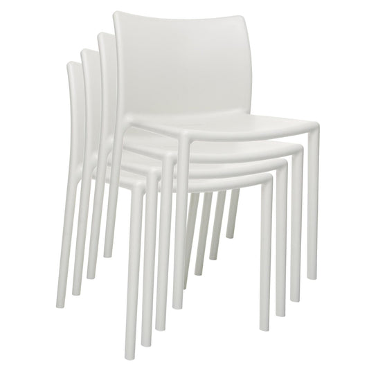 Air Chair Stuhl 4er Set Schwarz
