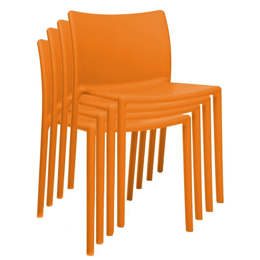 Air Chair Stuhl 4er Set Schwarz