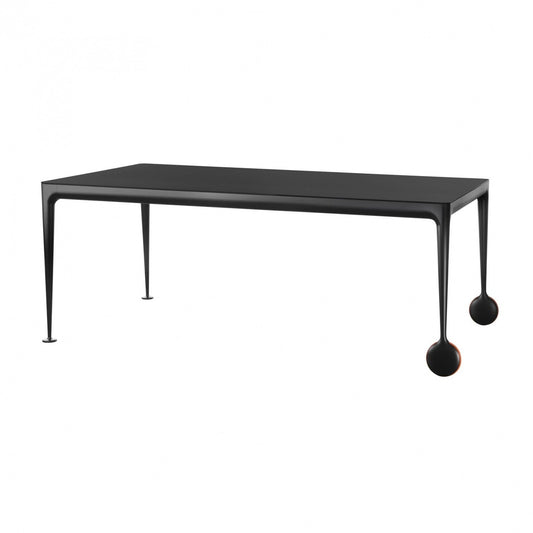 Big Will Esstisch/Schreibtisch Schwarz
