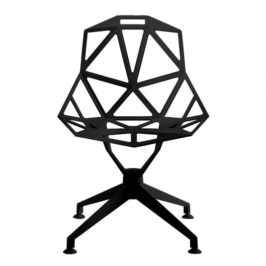 Chair One 4Star Drehstuhl Vierfußgestell Schwarz