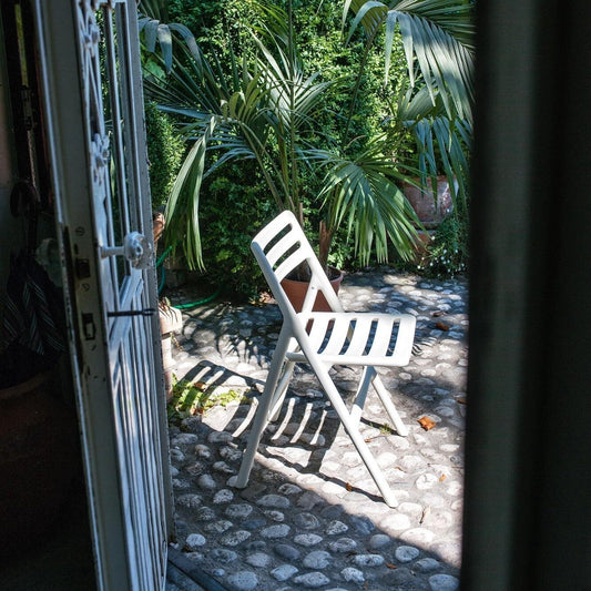 Folding Air Chair Klappstuhl Weiß