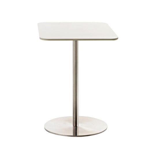 Passe Partout Bistrotisch quadratisch Weiß