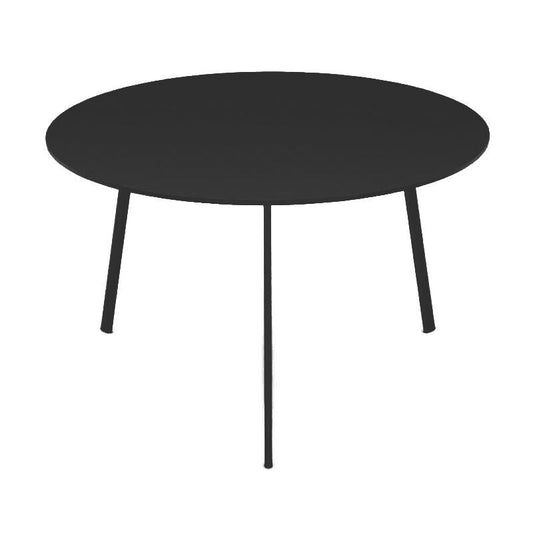 Striped Tavolo Tisch rund Schwarz