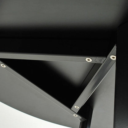 Striped Tavolo Tisch rund Schwarz