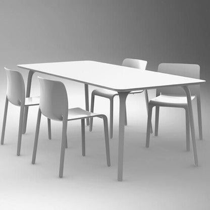 Table First Outdoor Tisch rechteckig Schwarz